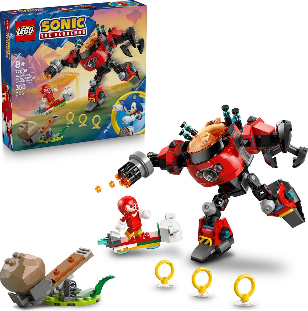 LEGO Knuckles vs. Dr. Eggman: Robotický oblek Egg Crusher, Obrázok produktu 