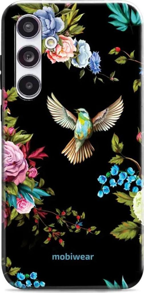 Handyhülle für Galaxy A55 5G, Mobiwear Elite Pro, Nachtkolibri
