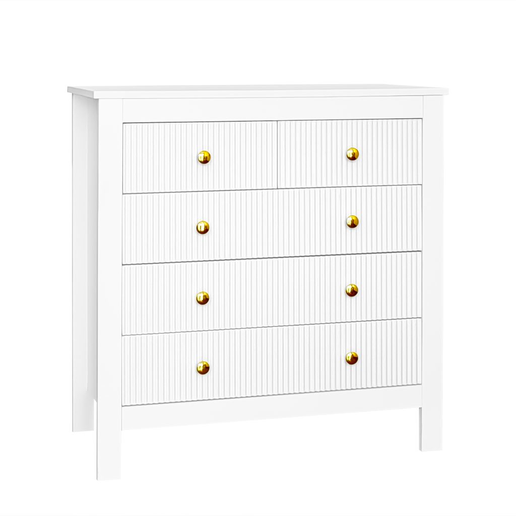 Kommode mit Schubladen, 79/40/81 cm, Schubladenkommode, Schubkastenkommode, Mehrzweckschrank