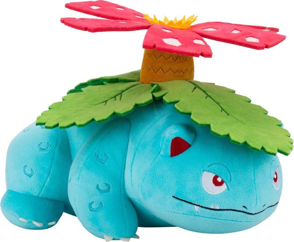 Pokémon - Figura di peluche - Bisaflor - circa 30 cm Immagine del prodotto 