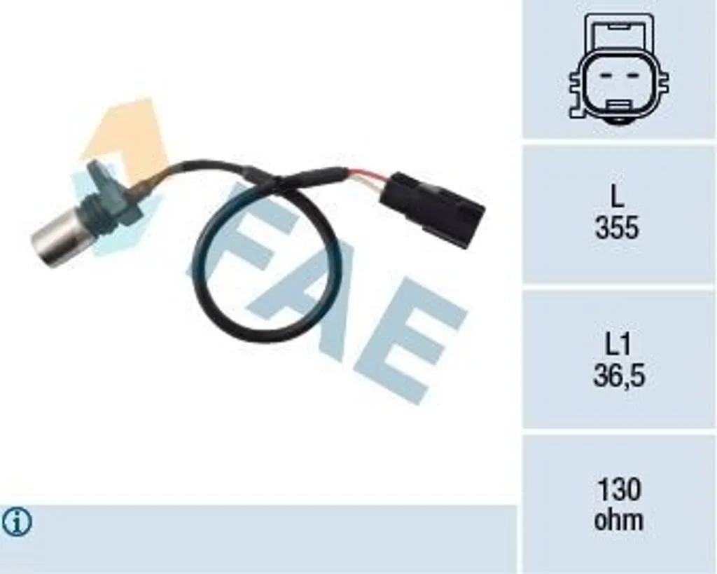 Capteur de vilebrequin FAE 79410 pour VOLVO V70 II (285) - 79410 - Générateur d'impulsions moteur fiable