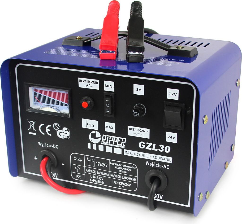MAR-POL Nabíječka autobaterií 12/24V GZL-30 M82506 Obrázek produktu 14