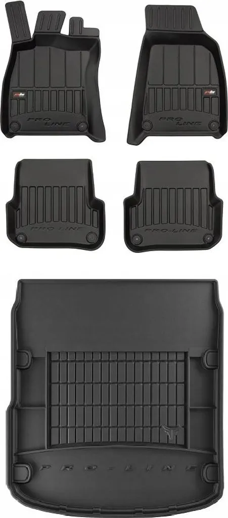 Tappeti in Gomma 3D su Misura per Audi A6 C8 Berlina 2018-2024