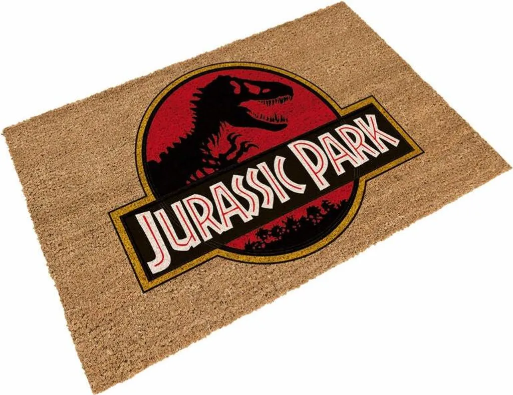 Zerbino Jurassic Park 60x40 - Tieni i Dinosauri Fuori di Casa!
