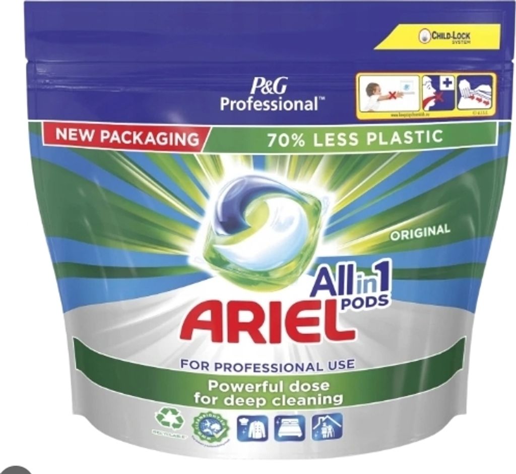 Ariel All in 1 Pods Waschmittelkapseln, 45 Stück Produktbild 