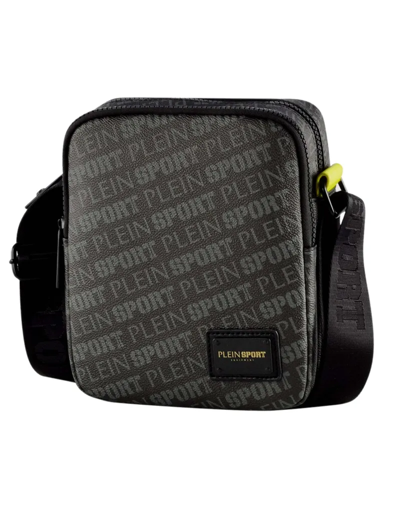 Portefeuille Noir Plein Sport 2100053 avec Logo et Multi-Rangements