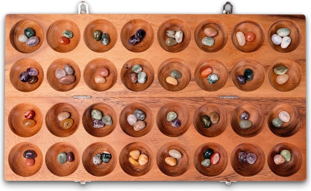 Hus Spiel mit Metallverschlüssen Silber – für 2 Spieler – Produktbild 