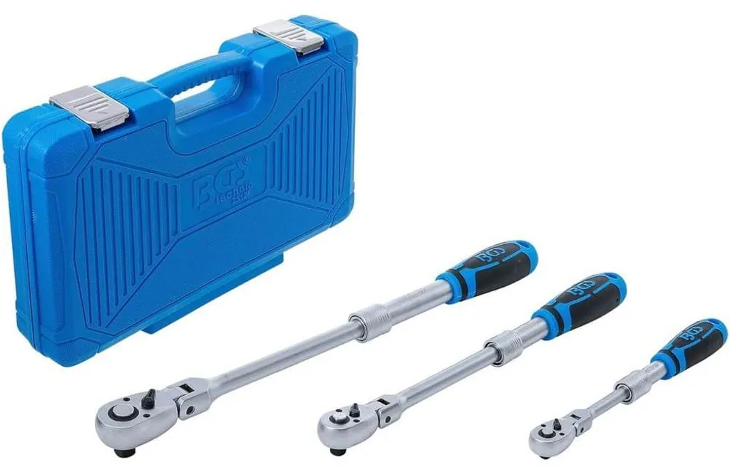 Cliquet télescopique et ergonomique 3 pièces pour serrage précis