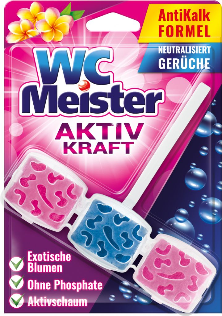 WC Meister Toilettenhalter Exotischer Blumenduft Produktbild 