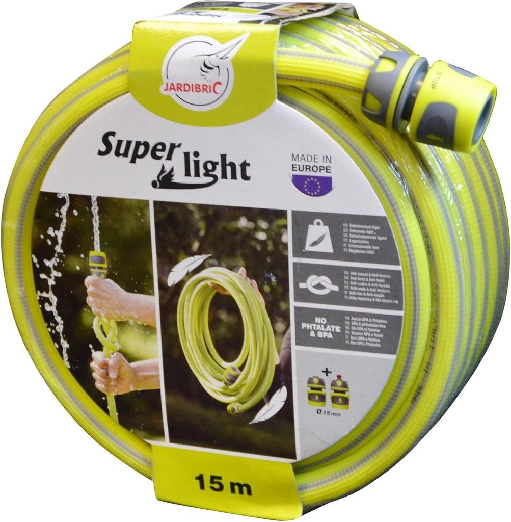 Gartenschlauch 15m Jardibric SUPERLIGHT15