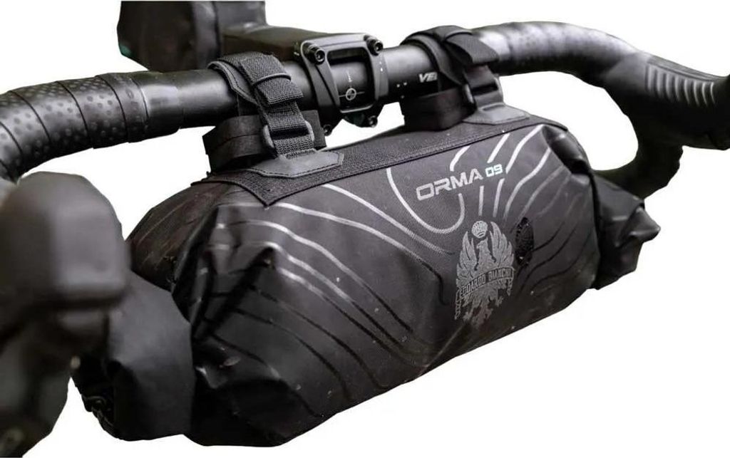 Bianchi Orma 09 Lenkertasche 9l Schwarz Schwarz One Size