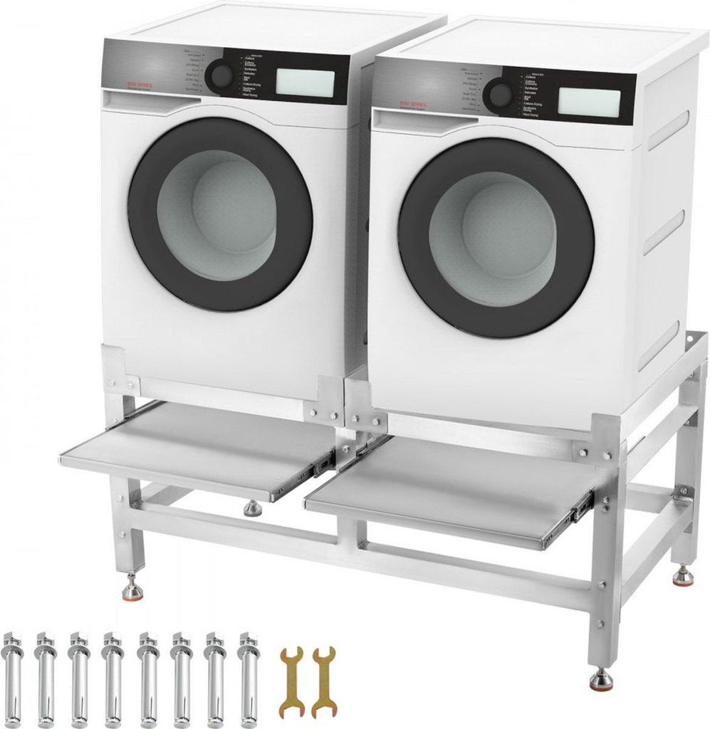 Waschmaschinen-Untergestell – Höhenverstellbar – Aluminium Produktbild 
