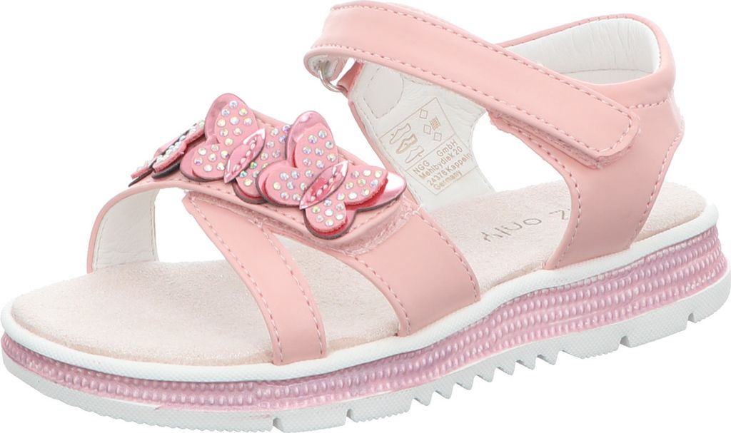 girlZ onlY Mädchen-Sandalette Rosa, Farbe:rot, EU Größe:32