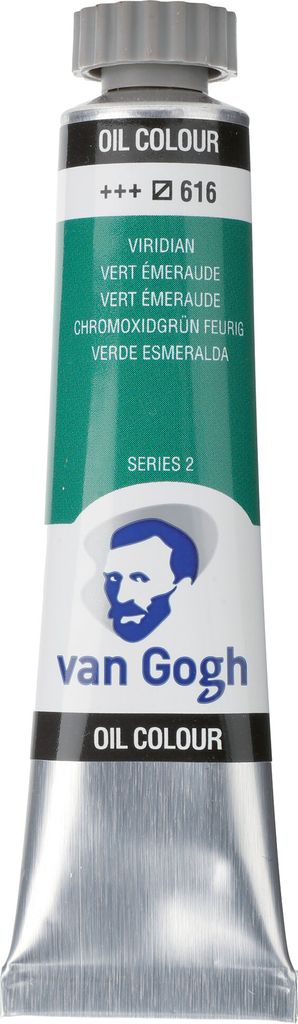 Van Gogh Ölfarbe Tube 20 ml Chromoxidgrün Feurig 616