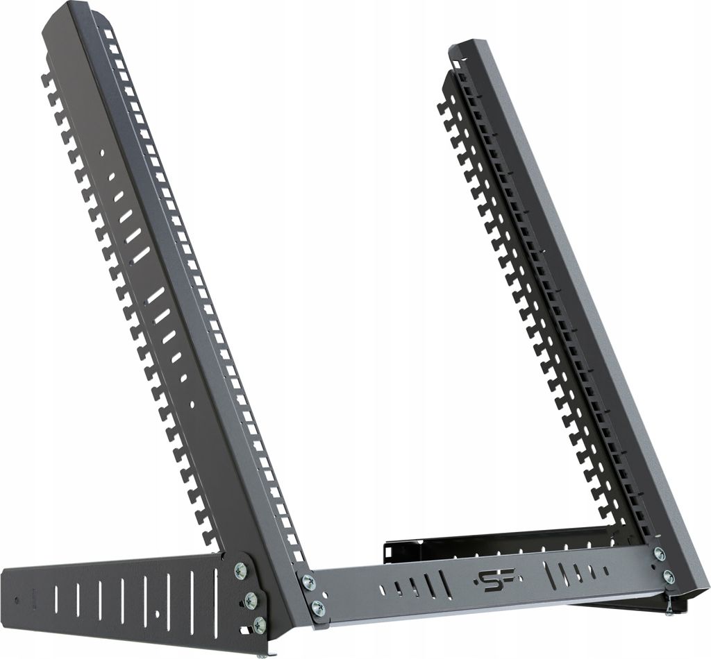 Stalflex Server Rack Netzwerkschrank 19 Zoll 12U - Rack Montage Desktop Ständer