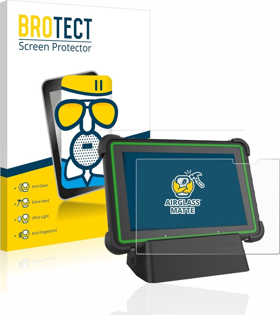 BROTECT Entspiegelungs Schutzglas für Hella Gutmann Mega Macs X (tablet) Schutzfolie Panzer Folie Glas Display Schutz matt