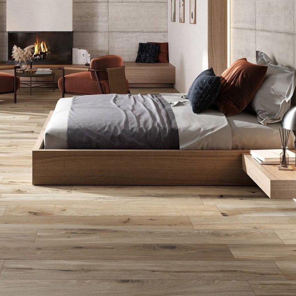 Fliesen Holzoptik Grau 24x150 cm CASA39 Rondine Timeless