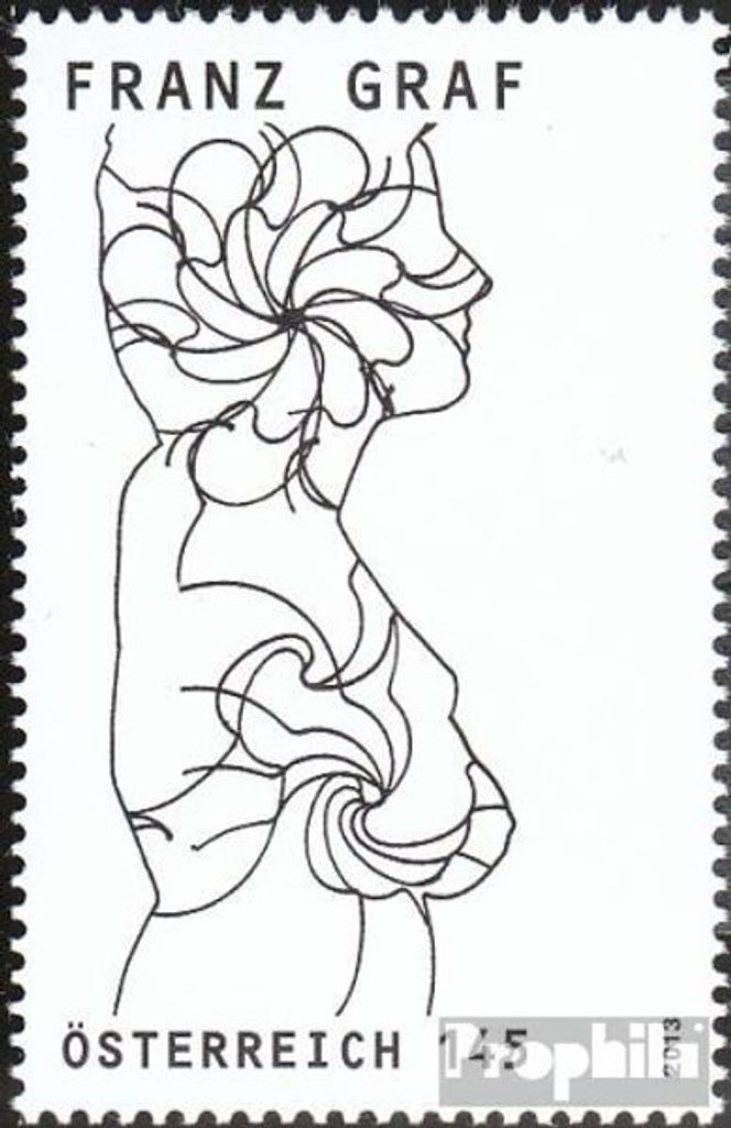 Briefmarken Österreich 2013 Mi 3114 (kompl.Ausg.) postfrisch Kunst