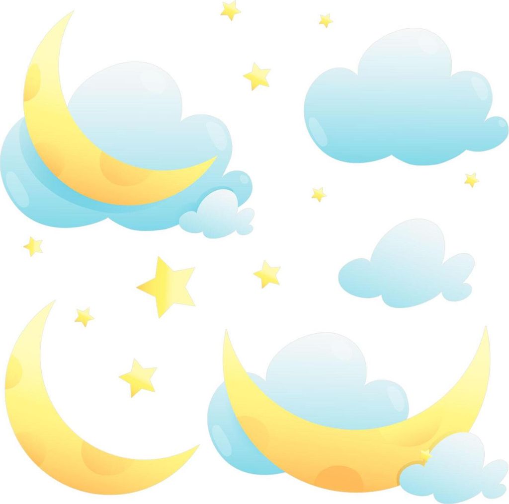 Wandaufkleber Kinderzimmer – Wandsticker für Baby & Kinder – Selbstklebende Wanddekoration – Abnehmbar ohne Rückstände – Deko für Mädc...