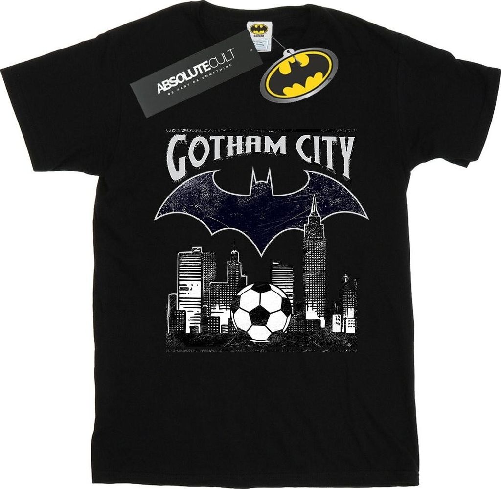DC Comics - "Gotham City" T-Shirt für Herren BI14026 (XL) (Schwarz)