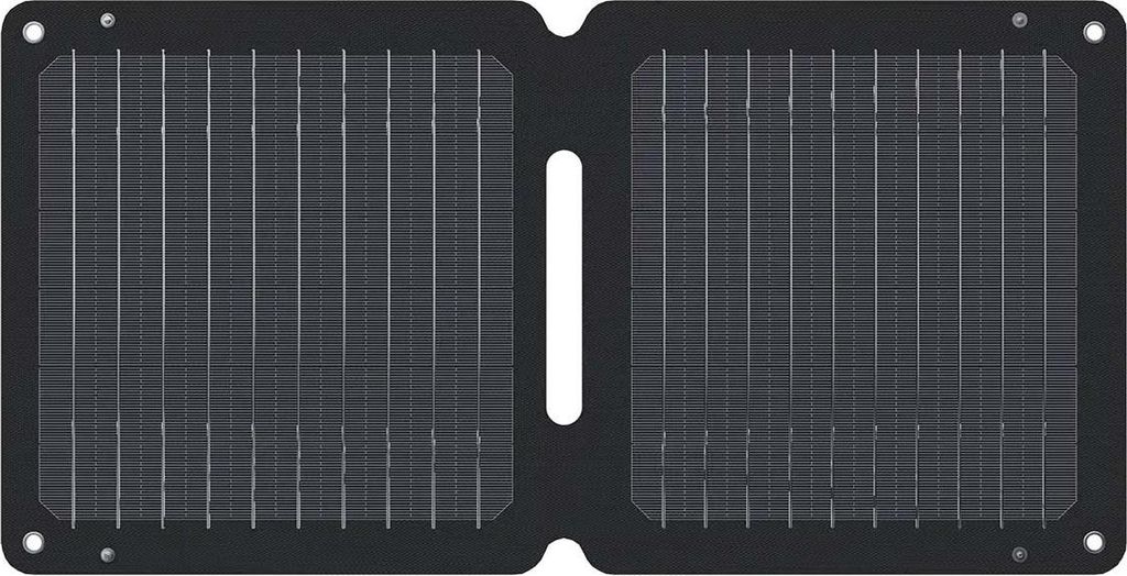 Xtorm, Solarpanel 14W faltbar IPX4 wasserdicht USB/USB-C, Schwarz