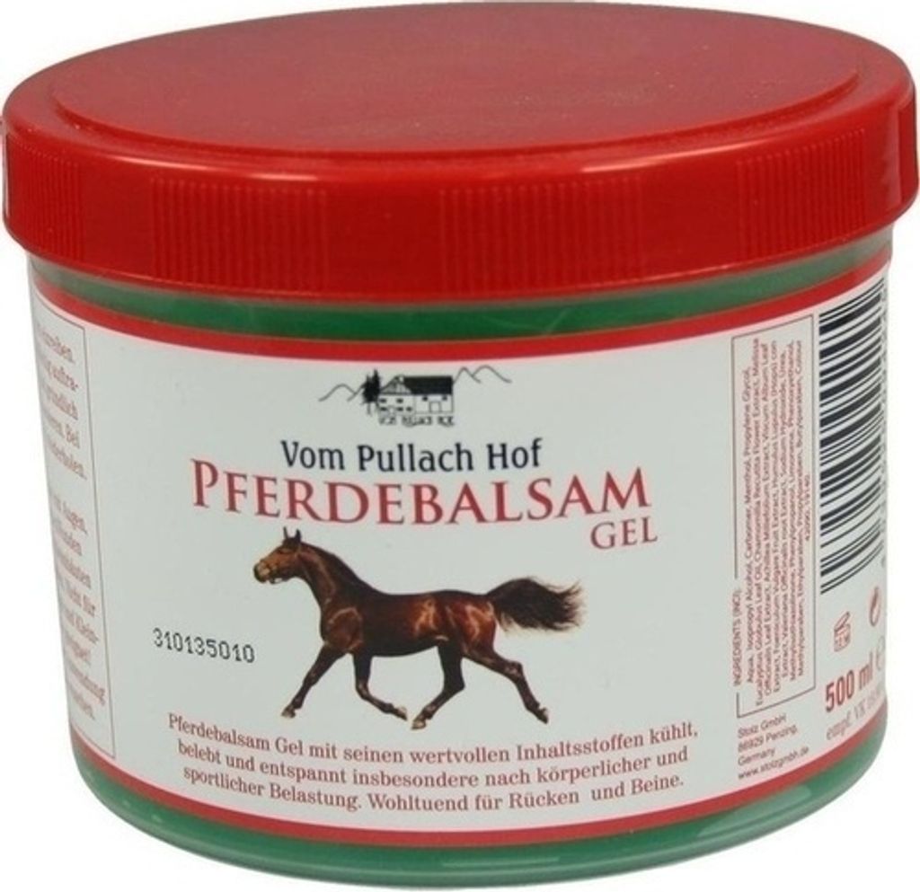 Vom Pullach Hof Horse Balm Gel, 500 ml gél Obrázok produktu 