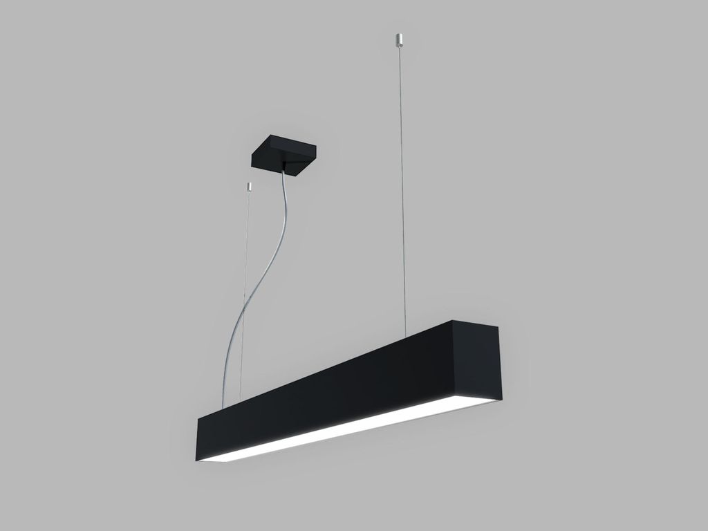 LED2 3314153ZBTW Pendelleuchte LINO II 90 P-Z, B PRISMA 24W ZIGBEE TW 3CCT 3000K/3500/4000K schwarz