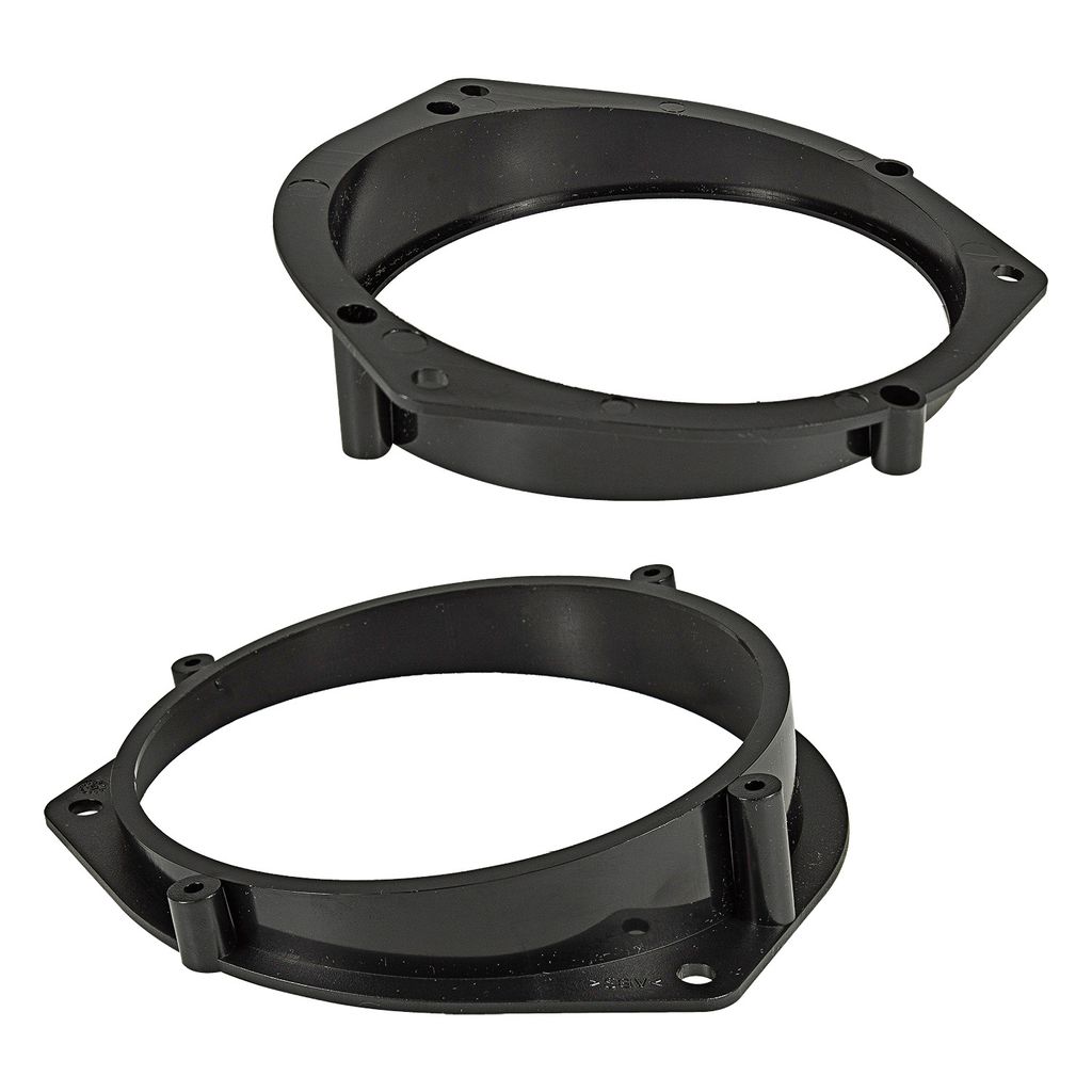 Lautsprecherringe Adapter Halterungen kompatibel mit Opel Astra G Omega B Zafira Tür hinten für 130mm DIN Lautsprecher