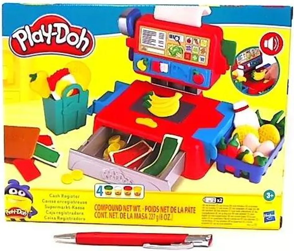 Caisse Enregistreuse Play-Doh Hasbro E68905L0 Interactive avec Scanner Sonore - 16