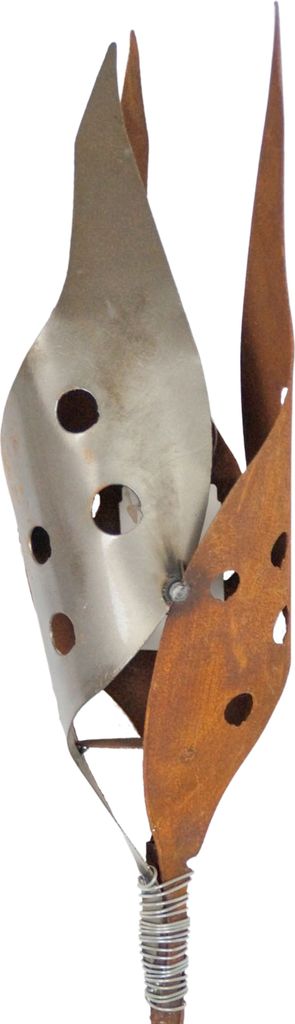 Gartenstecker Fackel mit Löchern ca. 155 cm - Gartendekoration