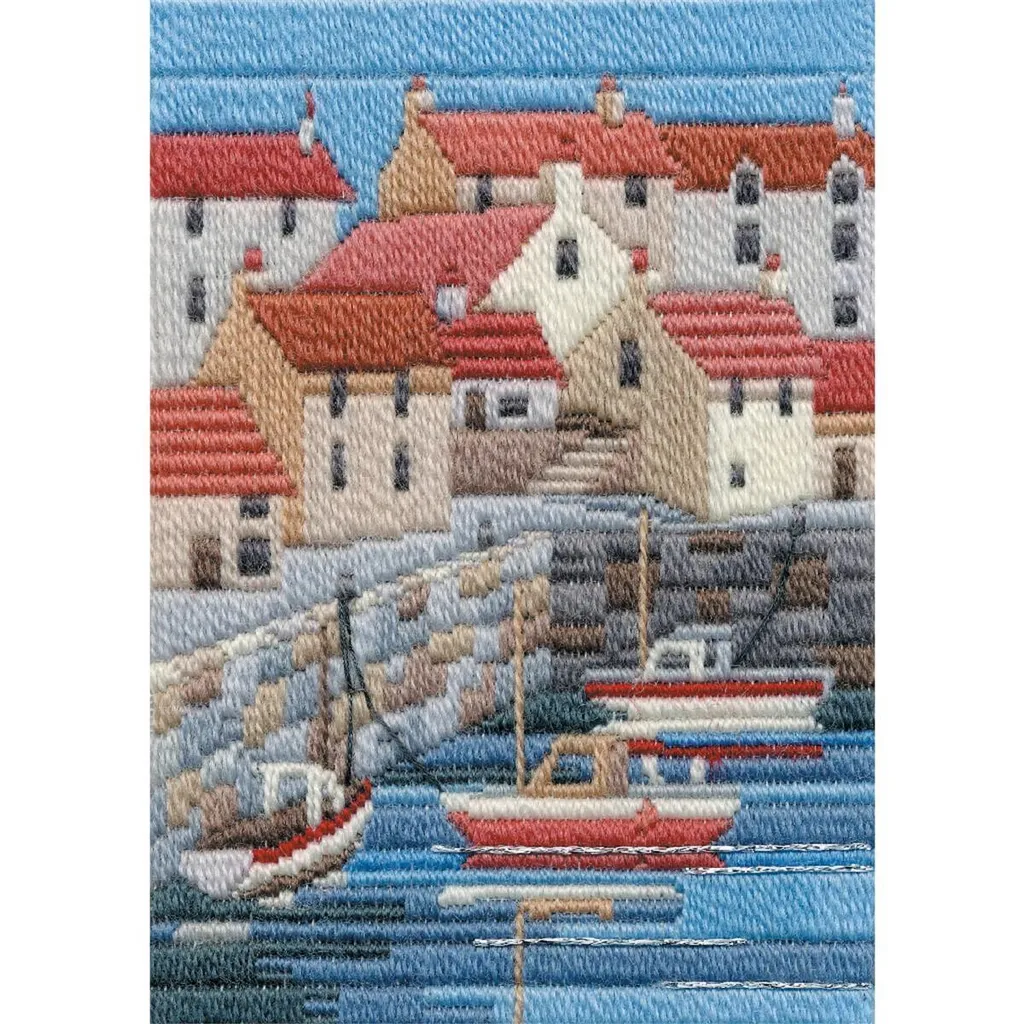 Bothy Threads Kit Points Longs L'été sur la côte 24x17cm DW14MLS6