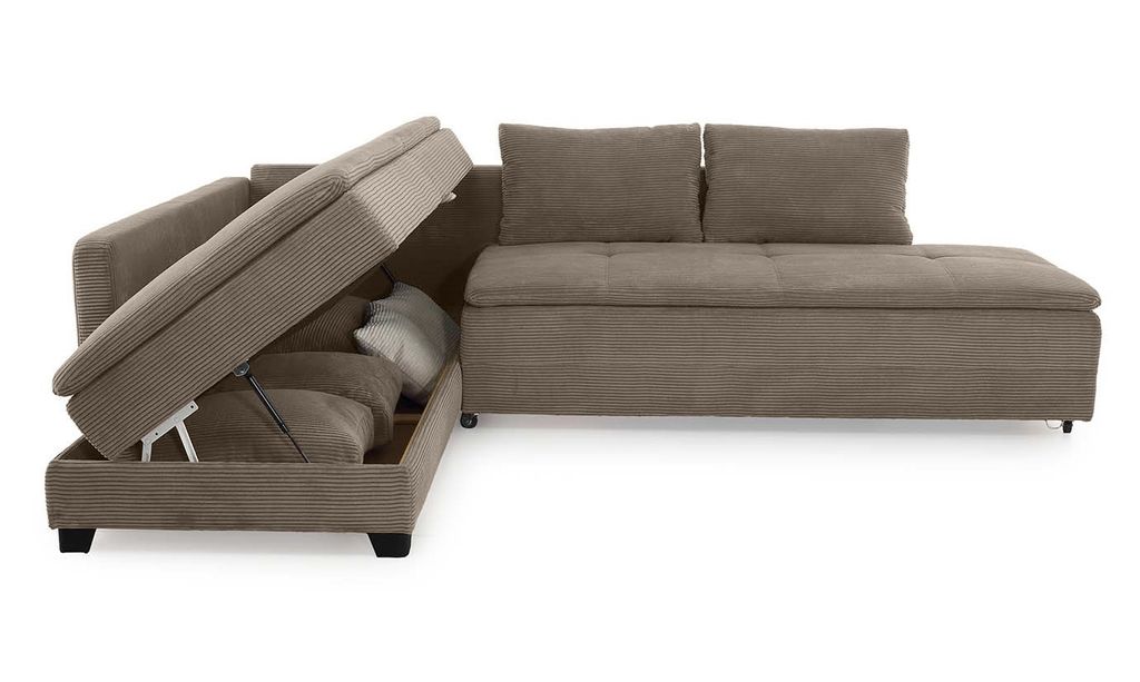 ECKSOFA-DAUERSCHLÄFER Doppelbett 306/223/95 cm Boxspring Produktbild 14