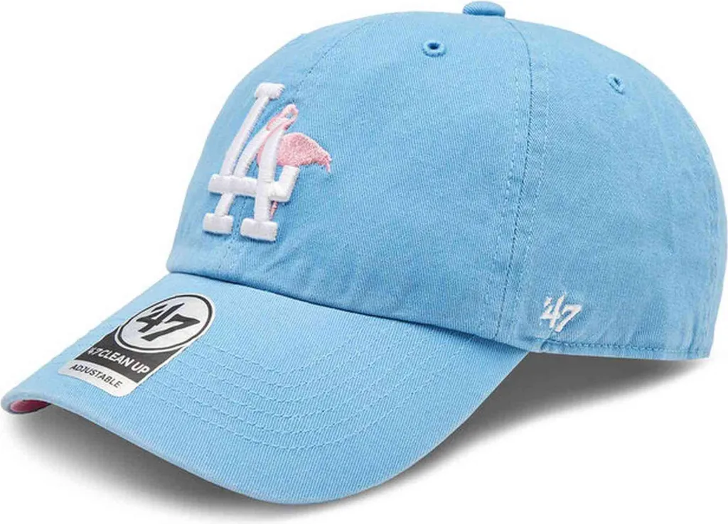 Casquette en Coton Bleu B-ICACL12GWS-CO 47 Brand avec Logo Brodé