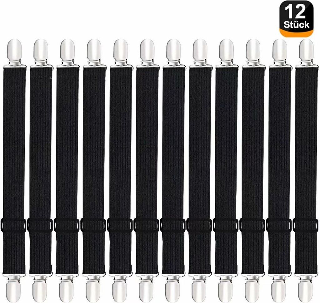 Betttuchspanner Bettlakenspanner Lakenspanner Schwarz Produktbild 