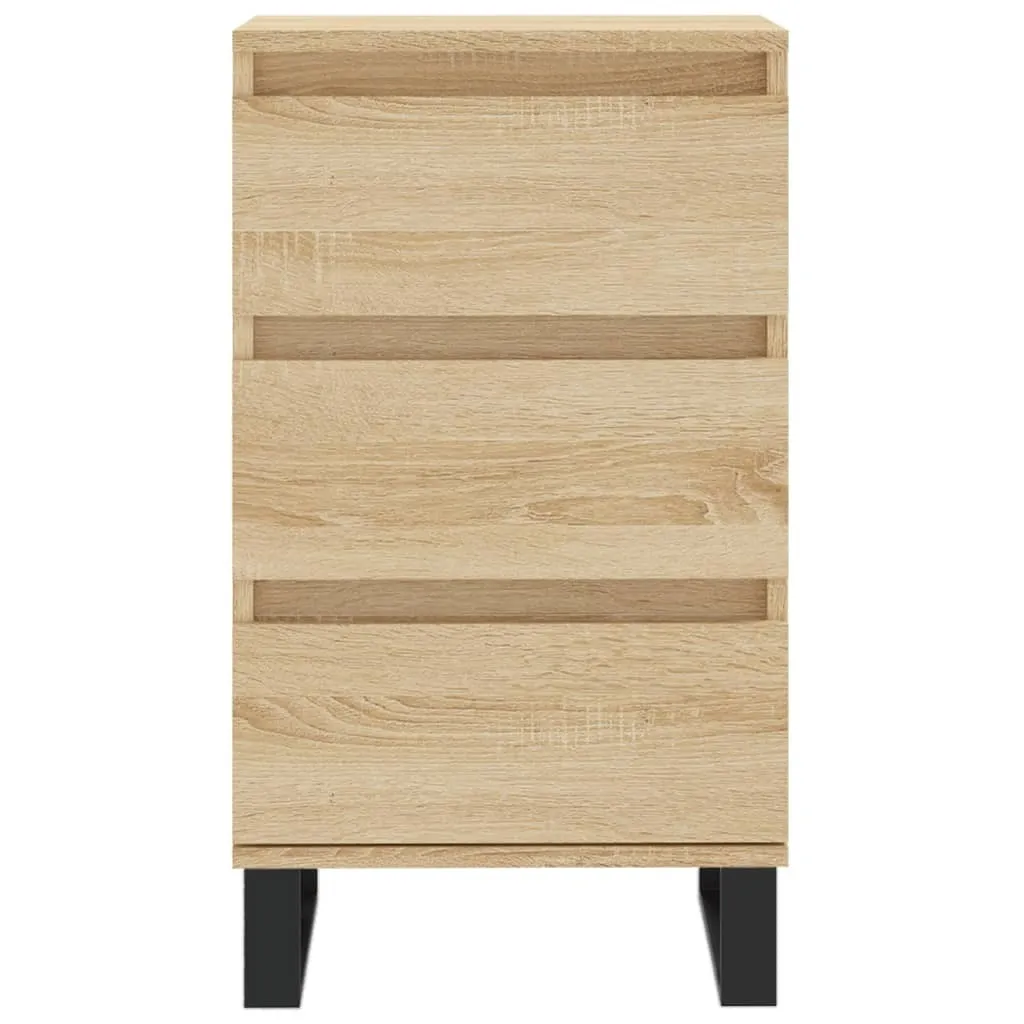 Mobile Contenitore 40x35x70 cm Sonoma | Design Scandinavo Rovere Chiaro - 5