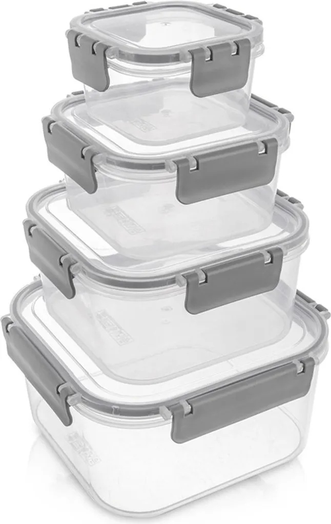 Set Orion Professionale per Conservazione Alimenti - 4 Contenitori Ermetici