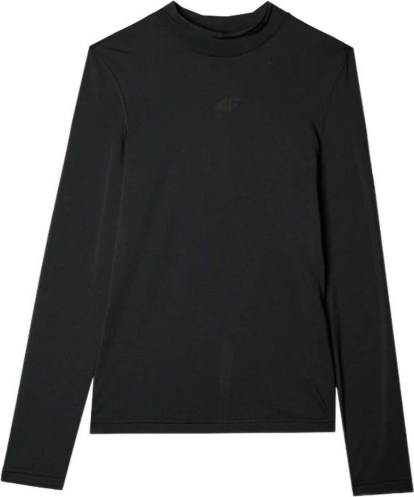 4F Damen Thermooberteil , Schwarz, Gr. S
