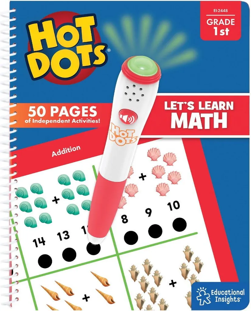 Hot Dots Mathématiques : Kit d'apprentissage interactif sans écran 50 ex - 6