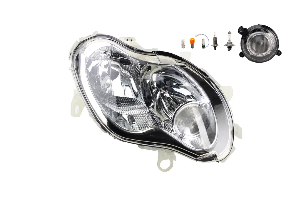 Fari Johns per Smart MC01 2002-2004 | Kit Alogeno H7 H1 + Nebbia