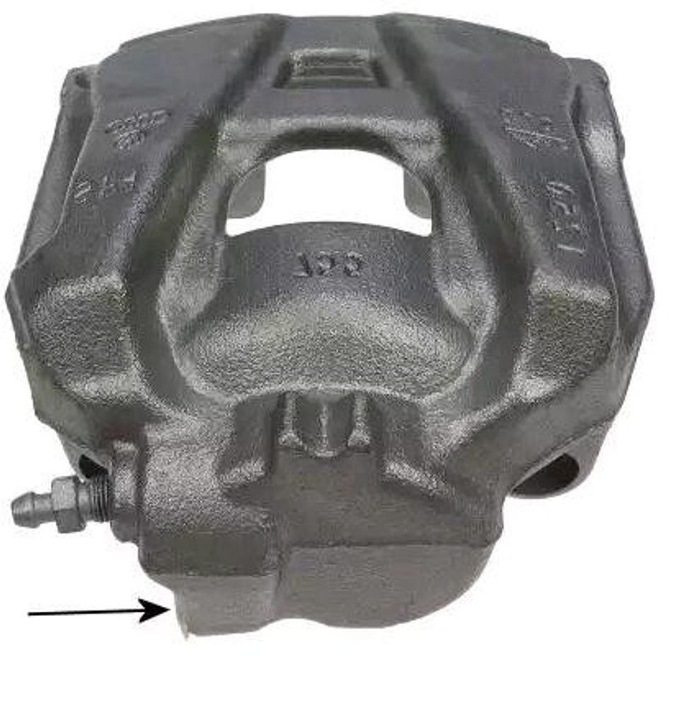 TEXTAR Bremssattel Vorne Rechts für AUDI A4 Avant (8K5, B8) Ø57mm Grau 38234500