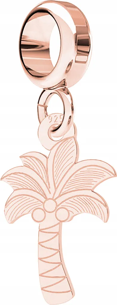 Charm Palma di Lusso Argento 925 e Oro | Gioielleria Online Italia