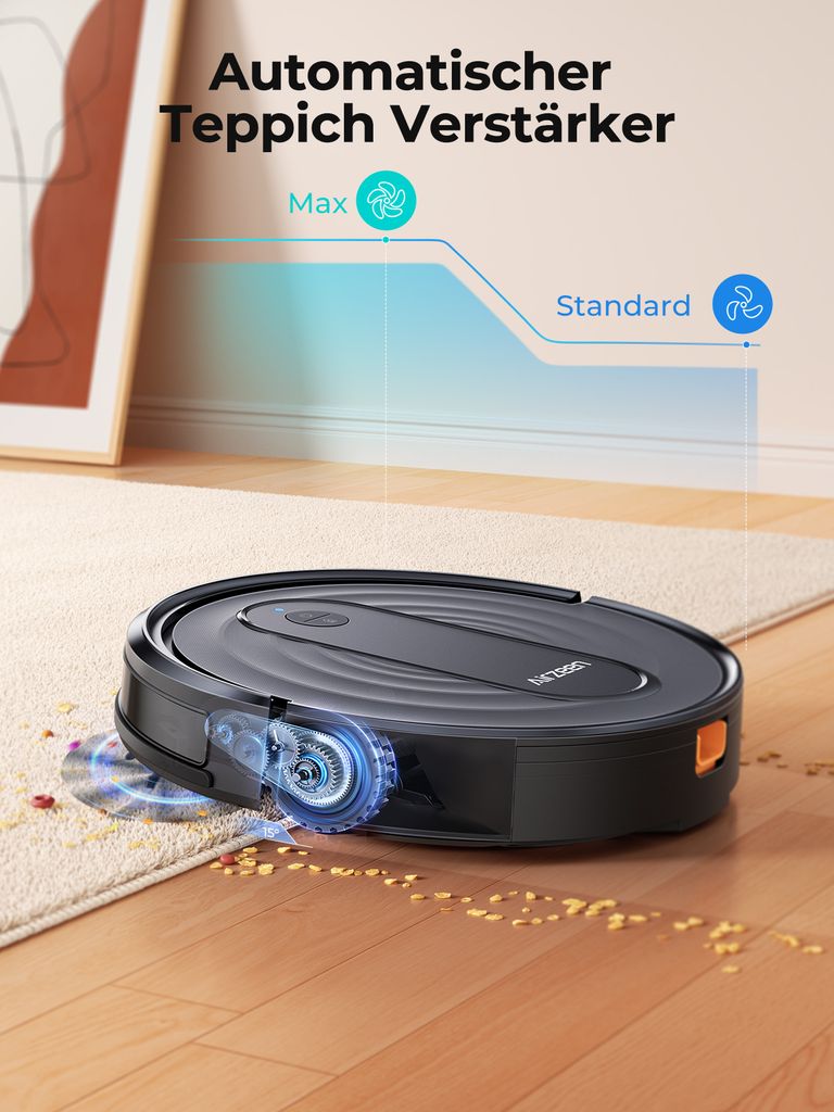 Airzeen Saugroboter mit Wischfunktion , 3in1 Produktbild 4