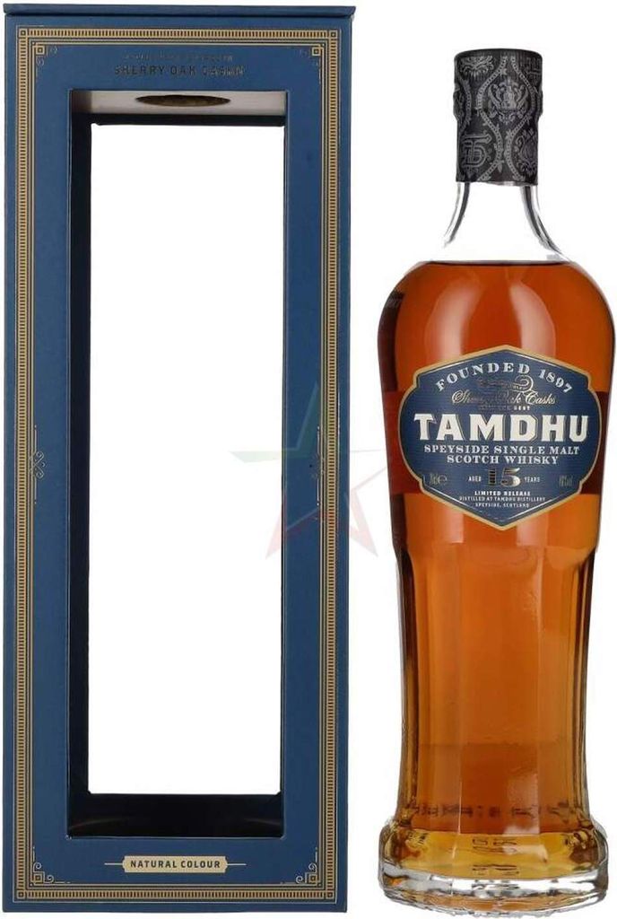 Tamdhu 15 Years Old Speyside Single Malt Scotch Whisky 46 % 0,70 Liter