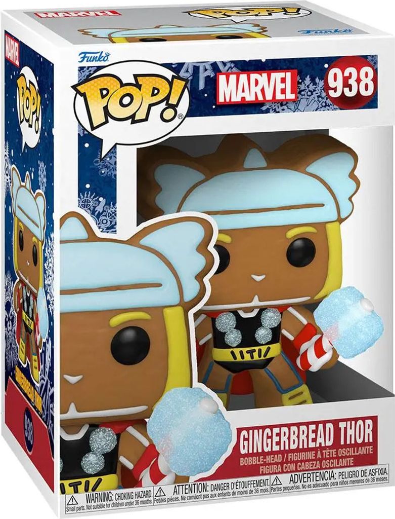 Marvel - Gingerbread Lebkuchen Thor 938 - Funko Pop! - Produktbild 