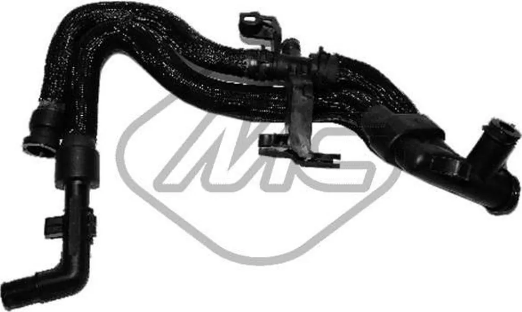 Tuyau de radiateur renforcé Metalcaucho 3785 pour 307 et C4 Picasso