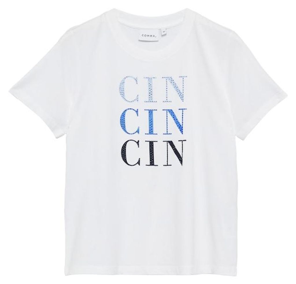 T-Shirt 01E4 WHITE Größe 46