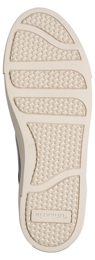 Tamaris Damen Sneaker mit Plateausohle und Reißverschluss 1-23313-41, Größe:38 EU, Farbe:Braun