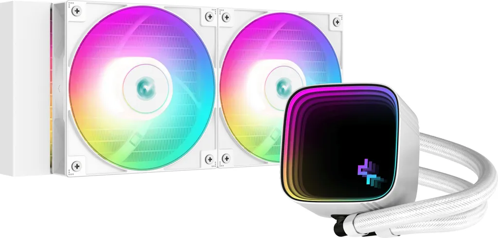 DeepCool LS520 SE WH: Luce e Ghiaccio per la tua Postazione Streaming