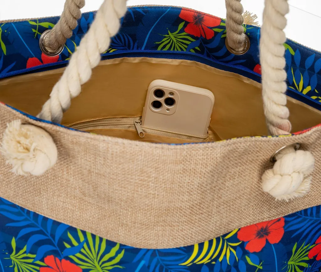 Sac printemps/été 2019-05 : cabas paille légère, ne pèse rien et solide
