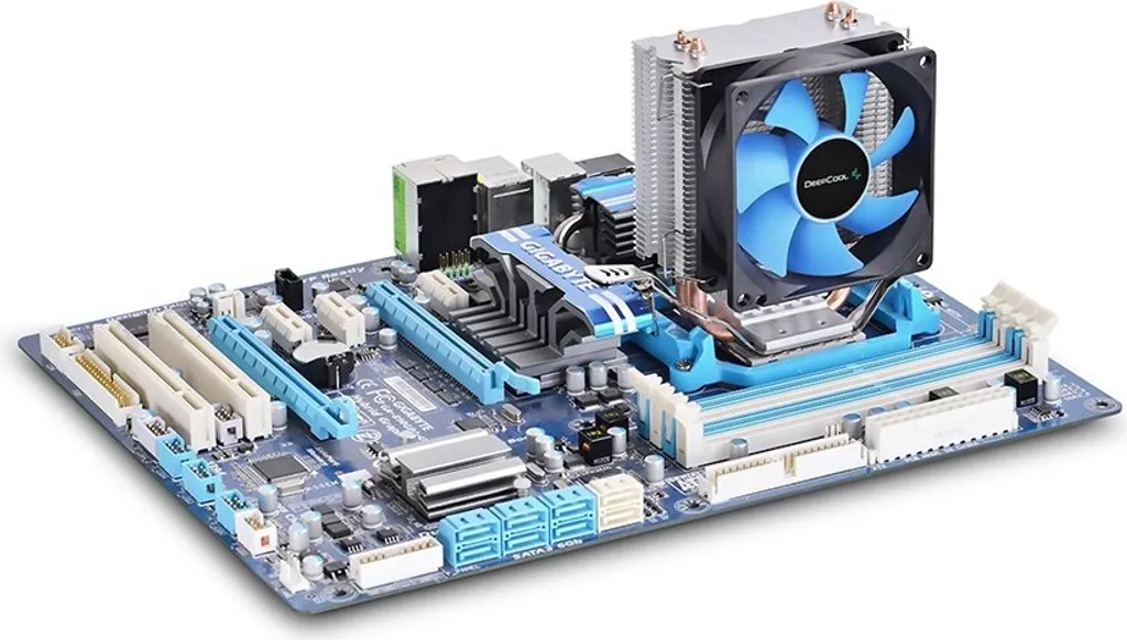 DeepCool ICE EDGE MINI FS V2.0 Processor Air cooler 8 cm Black, Blue, Silver 1 pc(s) - 7